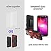 LG X Power 2 Case/LG Fiesta 2 LTE/LG X Charge/LG Fiesta LTE with [Tempered Glass Screen Protector] Built-in Kickstand Swivel Combo Holster Phone Belt Clip Heavy Duty Shockproof Case(PC-Red)