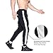 BROKIG Men's Gym Joggers Pants Workout Training Slim Fit Sweatpants with Zipper Pockets
