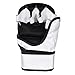 HAWK MMA Gloves Grappling Gloves Martial Arts Sparring Gloves Punching Bag Cage Fight Gloves Mitts UFC Combat Training Gloves ((7oz) Training/Sparring, L/XL)