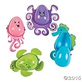 Fun Express Sea Creature Ocean Life Easter Eggs - 12 Pieces