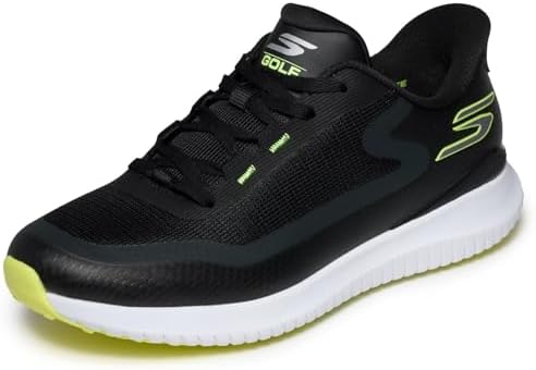 Amazon.com | Skechers Men's Escape PlanTrainers, Black Leather