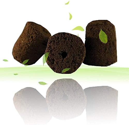 Rapid Rooter Replacement Peat Plugs Starter Plugs Starter Cube Seed Plugs Hydroponics Seed Starter(50 Count)