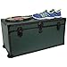 Seward Trunk Garrison Oversized Footlocker Trunk, Olive Drab Green, 31-inch (SWD5531-31)