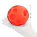 Large Size Dog Treat Ball Interactive Treat Dispensing Dog Toy Pet IQ Treat Ball Made of Environmental and Non-Toxic Bite Resistant Material and 4.5 Inches in Diameter.