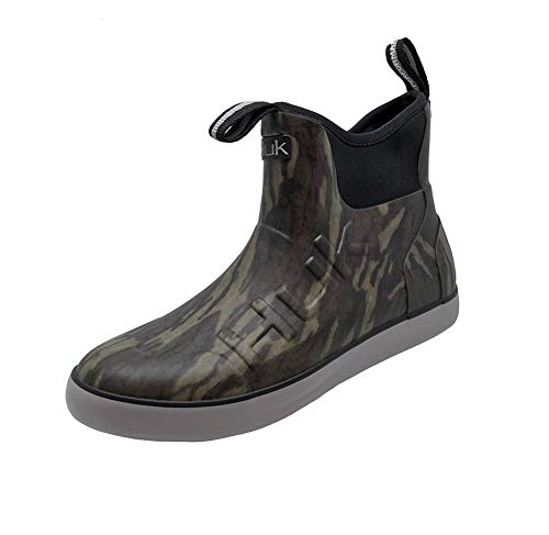 HUK Men’s Rubber Waterproof Rogue Wave Mid Boots, Adult