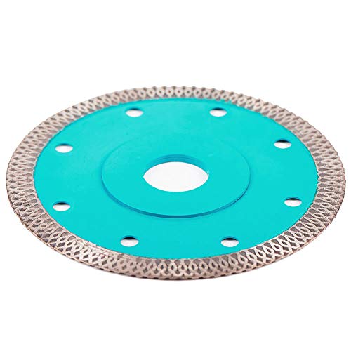 Peakit Dry Wet Tile Saw Blade 4 inch Porcelain Tile Cutter Ceramic Diamond Cutting Disc Mesh Rim Grinder Blade Wheel