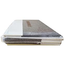 OUTBROS Foldable Storage Boxes, Large Linen