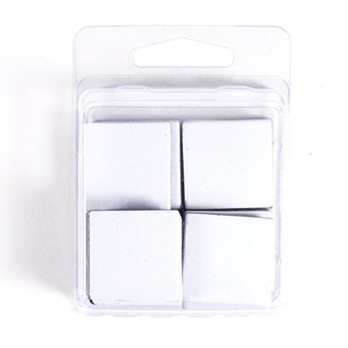 Value Pack of 24 - Dry Erase - Reusable - Blank 1" Square Board Game Chits Tiles Counters Markers DIY D&D