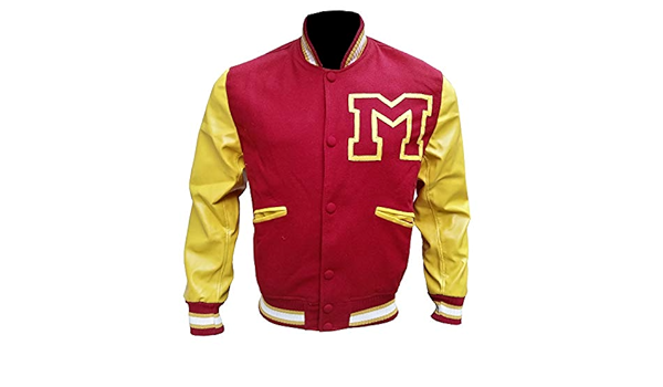 red and yellow jacket