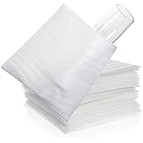 Foam Wrap Cup Pouches 7 3/8" x 7 1/2" (60 Count), Cushion Pouches to Protect Dishes, Glasses, Porcelain &amp; Fragile Items, Packing Supplies for Moving by California Basics
