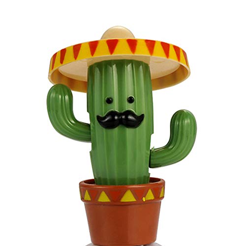 Leaftree - Solar Toy Car Decoration Car Solar Decoration Convenient Cute Cactus Colours Decorate Reduced Pressure