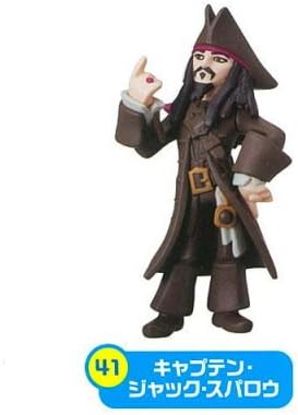 Amazon Co Jp チョコエッグ ディズニーキャラクター4 41 キャプテン ジャック スパロウ 単品 おもちゃ 通販