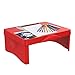 Hey! Play! Lap Desk for Kids-Folding Collapsible Portable Table with Storage for Paper, Pencils, Books-Kids Activity Tray for Writing, Crafts, Art