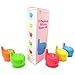 Silicone Sippy Lids for Kids/Toddlers/Babies, Makes any Cup a Spill-Proof Sippy cup, USA Lab Tested, BPA-Free, FDA Approved. (5-Pack)
