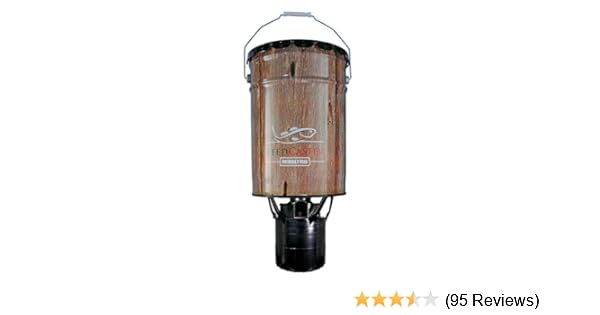 Amazon Com Moultrie 6 5 Gallon Feedcaster Fish Feeder Sporting