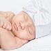 RareLove Newborn Hospital Hat with Stripe Bow Knot for Preemie Baby Girls Boys (5PCS)