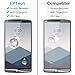 HPTech LG G3 Screen Protector - (2-Pack) for LG G3 Tempered Glass Screen Protector LGG3 Bubble Free 9H Hardness with Lifetime Replacement Warranty
