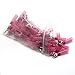 Wiwaplex 50pcs 22-16 A.W.G #10 Fork Spade Nylon Heat Shrink Waterproof Quick Disconnect Electrical Insulated Crimp Terminals Connectors