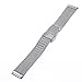 Ritche 20mm Mesh Stainless Steel Bracelet Wrist Watch Band Strap Silver Clasp