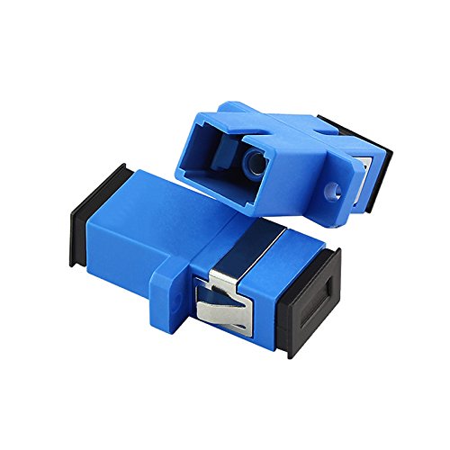 Jeirdus 10 pack OS1 OS2 SC/SC SC to SC Simplex Fiber Optic Coupler Female to Female connector Single mode SC-SC Fiber Coupler Adapter 10pcs/lot