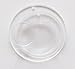 MEYA Set of 15pcs High Clear Blank Acrylic Discs ,Acrylic Round Sheet With Hole 1/8