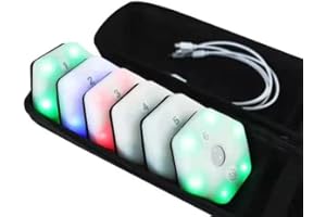 QUELINGSPORT 【queling】 ReactionX Reaction Training Light lamp Speed Agility Response Equipment Basketball Boxing fencingPhysical Rehabilitation of Flash Reflex traing System (6)