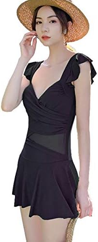 ズイェ Zuyee レディース 安い 水着 ワンピース セクシー 大きいサイズ 体型カバー 無地