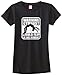 Threadrock Big Girls' Warning Gymnast Could Flip at Any Moment Fitted T-Shirt XL Black