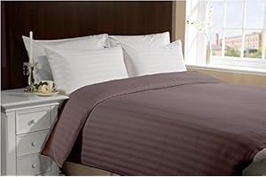 Lasin Bedding Luxury Soft 300 TC 100% Cotton, Hidden Zipper, Duvet Cover- 86" x 86" Queen/Full - Purple