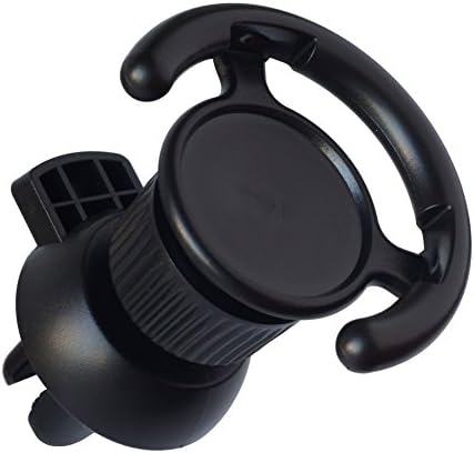 Car Mount For Pop Socket Users, Air Vent - Perfect for Phone Cases With Pop Sockets, Easier Navigation, and Calling (Black)