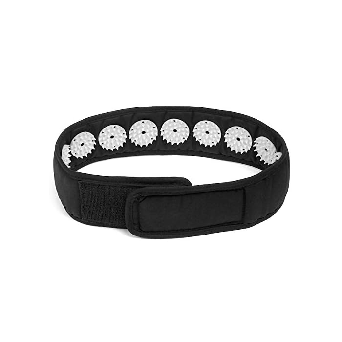 AcuSpur™ Acupressure Wrap/Headband for Neck and Head Pain Relief and Muscle Stress & Relaxation/Meditation. Acupuncture…