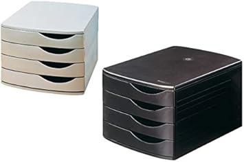 Amazon Com Jalema Atlanta Desktop Filing 4 Drawers Plastic
