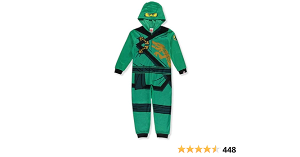 割引クーポン対象品 レゴ ニンジャゴー Lego Ninjago Little Boys Green Hooded One Piece Pajamas 6 7 新色追加 割引クーポン対象品 レゴ ニンジャゴー Lego Ninjago Little Boys Green Hooded One Piece Pajamas 6 7 新色追加