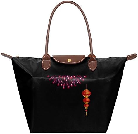 Fireworks Lanterns Women's Fold Mini Makeup Train Case