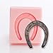 Miniature Horse Shoe Silicone Mold Chocolate, Fondant, Candy, Resin, Clay, Flexible and Easy to Use. Creates a small horse shoe perfect size for earrings.
