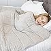 Luxurious Weighted Blanket, 20 Lbs, 60x80 for Adults and Kids-Heavy Therapy Blankets with Sensory Glass Beads, Soft Mink Duvet Cover​-Designer​ ​Cotton Comforter​ for ​a Calming, Relaxing, Deep Sleep