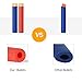 Refill Darts Kit for Nerf, 500PCS Refill Soft Tip Bullets,Waist Pack,Soft EVA Target and Storage Bag for Kids Nerf N-Strike Elite Series. Christmas Role Play Nerf Battle Game Gift for Children