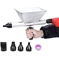Senhill Electric Mortar Grout Gun Portable Cement Pointing Caulking Gun Tool Mortar Applicator Sprayer Cement Grout Gun with 4 Nozzles for Walls Bricks Floors(No Electric Drill)