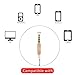 Bukm Wired Stereo Headset Stereo Earphones Earbuds Noise Isolating Headphone with Mic and Volume Control for iPhone 6 Plus 6S, Samsung Galaxy S6 Edge, Galaxy Note 5, HTC, iPod, iPad, MP3 Player
