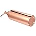 Juvale Soap Dispenser Pump Bottle - Hammered Copper Plated Liquid Soap and Lotion Dispenser for Kitchen and Bathroom, 12 Fluid Ounces