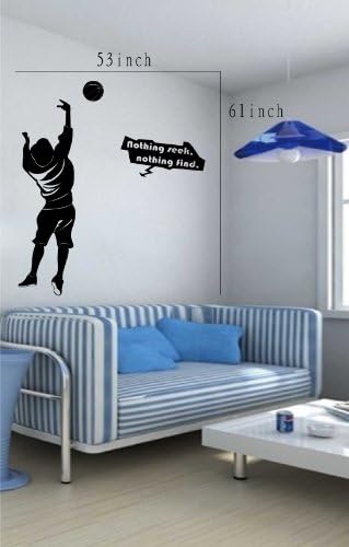Large--Easy instant decoration wall sticker wall mural Sport boy girl adault room decal SPS187 basketball player