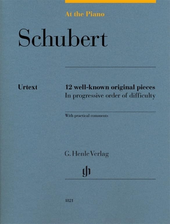 At the Piano - Schubert: 12 well-known original pieces - Piano - Score - (HN 1821)