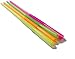 Perfect Stix Artistic 10 Wrapped- 1000ct Bendable Stretchable Neon Straws (Pack of 1000)