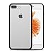 Luvvitt Clear View iPhone 7 Plus/iPhone 8 Plus Case with Hybrid Scratch Resistant Back and Shock Absorbing Bumper for Apple iPhone 7 Plus (2016) and iPhone 8 Plus (2017) - Black