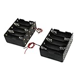 TOOGOO Plastic Battery Holder Case 10 x 1.5V AA