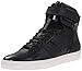 HUGO by Hugo Boss Men's Fuster Mid Fashion Sneaker, Dark Blue, 11 M US