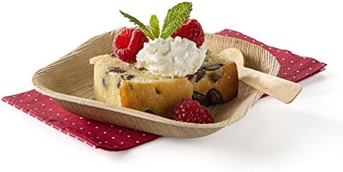 Leafware 5 inch Square Palm Leaf Plates [Set of 400]