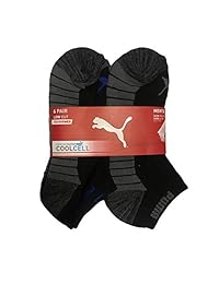 Puma CoolCell - Calcetines acolchados de corte bajo para hombre
