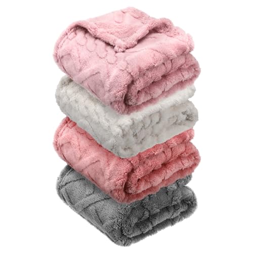 VitalCozy 3D Plush Baby Blanket