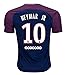 Soccer Neymar JR 10 PSG 17/18 Jersey Mens Color Blue Size M